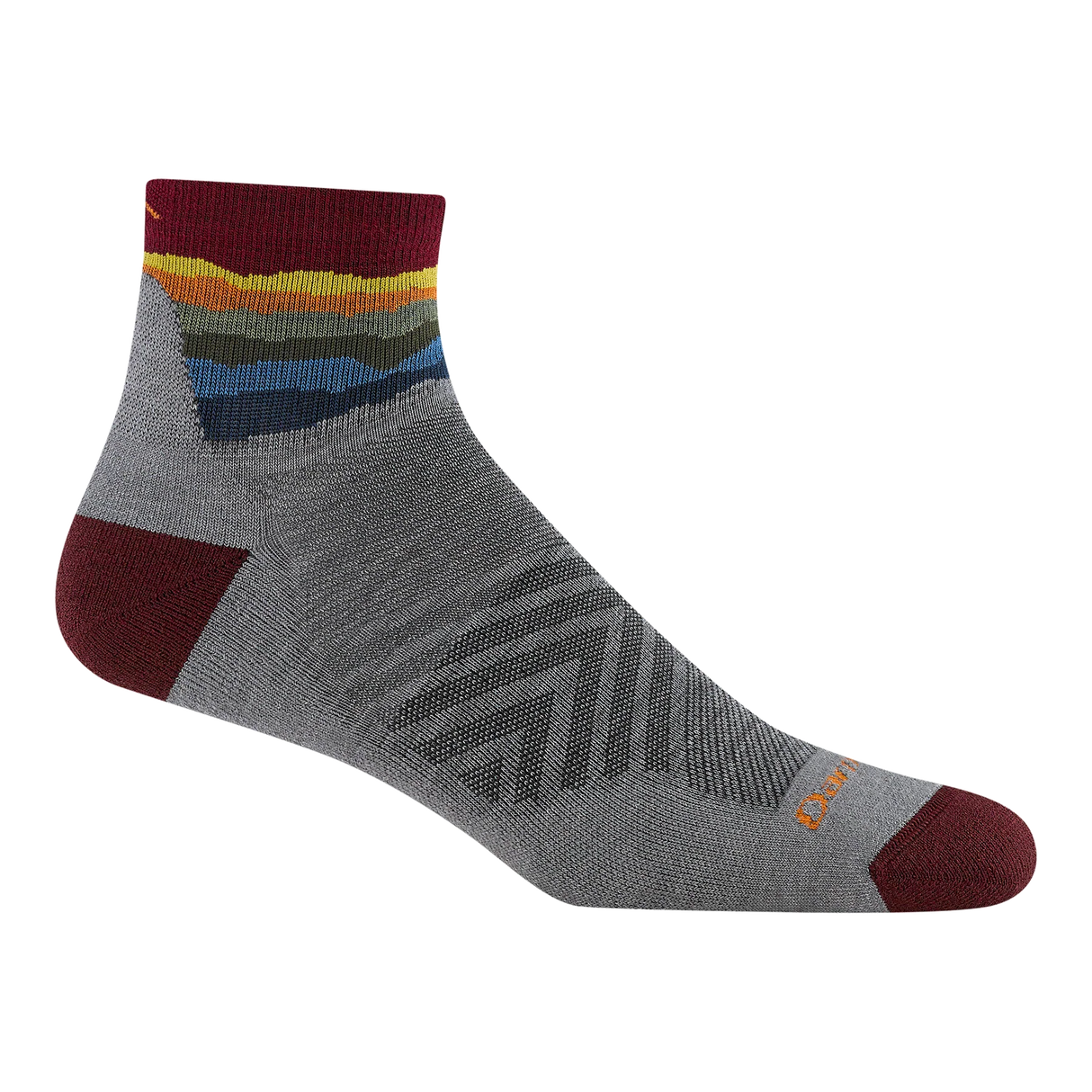 Darn Tough Cushioned Ultra-Lightweight Running 1/4-Height Sock Men's 1040