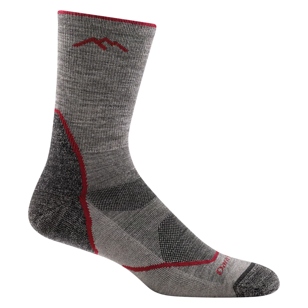 Darn Tough Light Hiker Cushioned Lightweight Micro Crew Sock Men's 1972