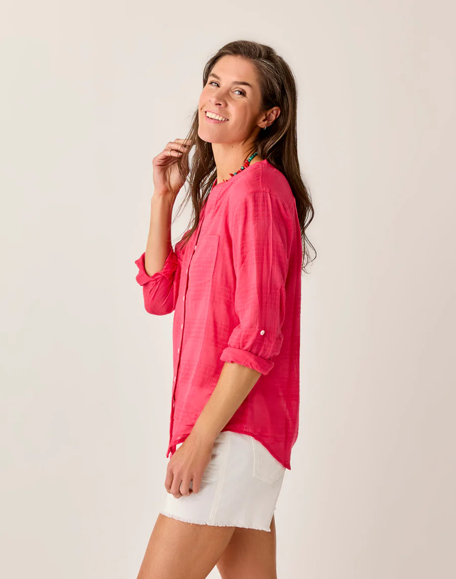 Carve Designs Dylan Gauze Textured Tunic Women's
