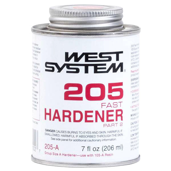 West System Fast Hardener 205-A 207 mL