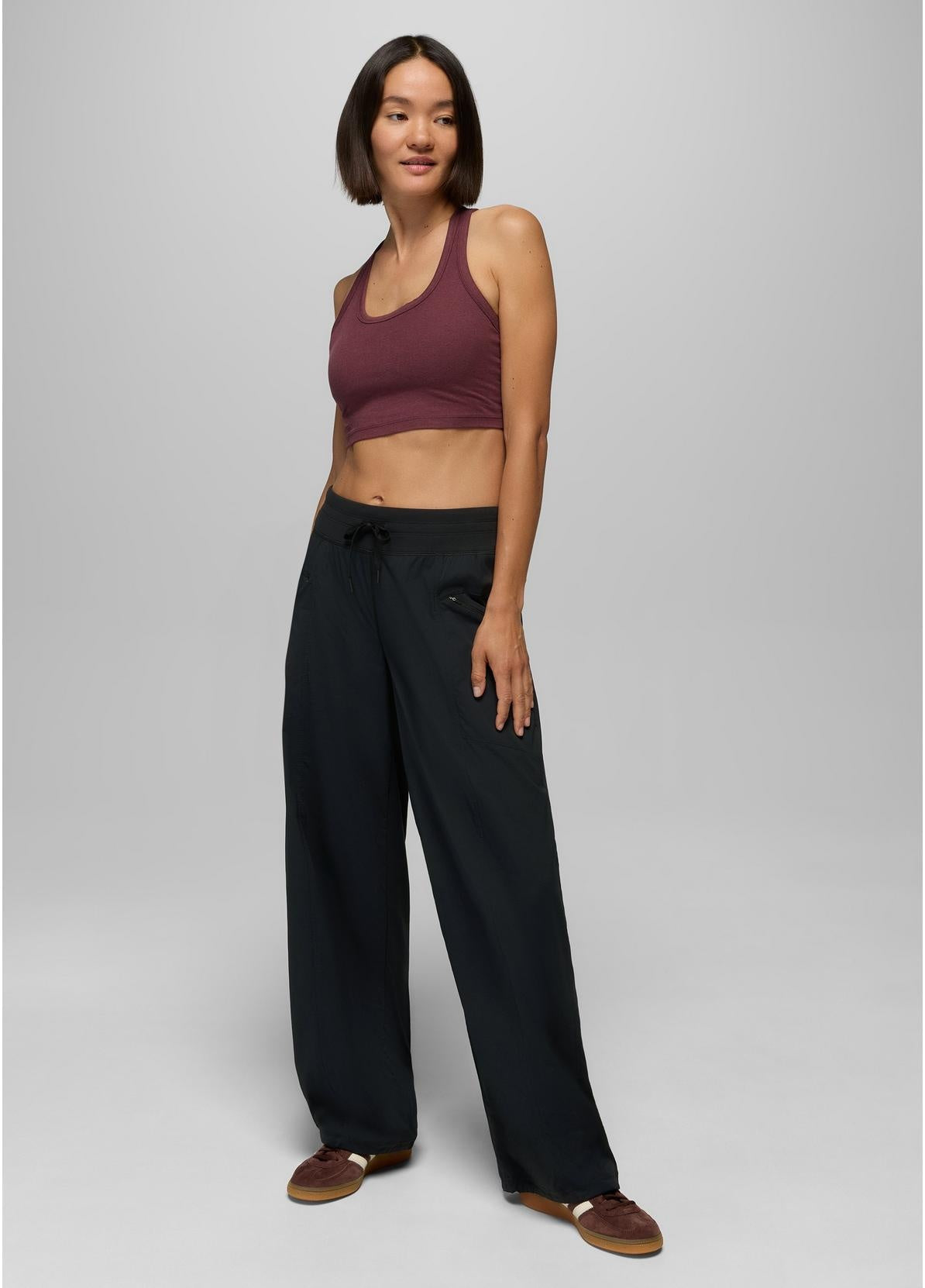 Prana Koen Mid Rise Wide Leg Pant Women's
