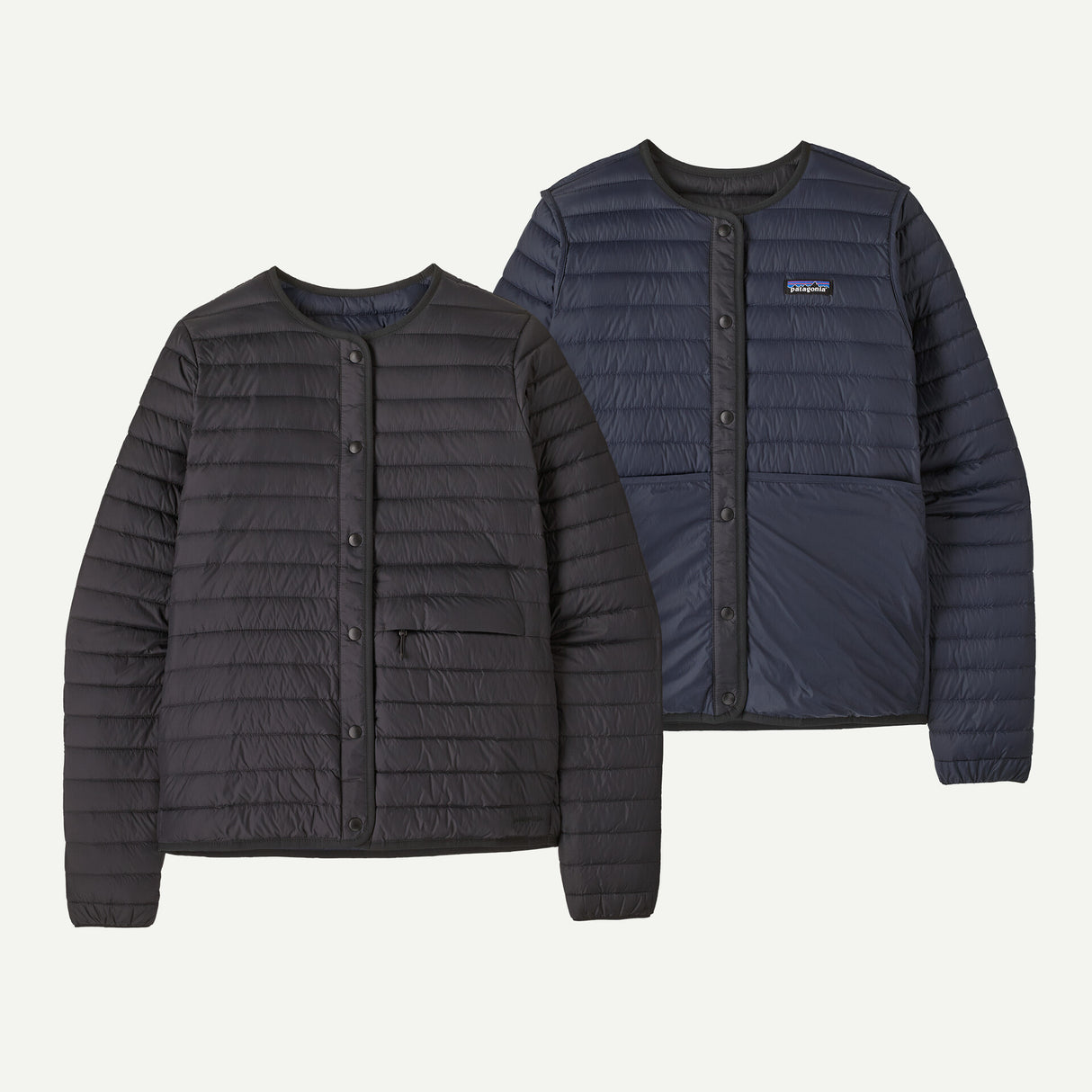 Patagonia Lightweight Reversible Down Sweater Cardigan Women's