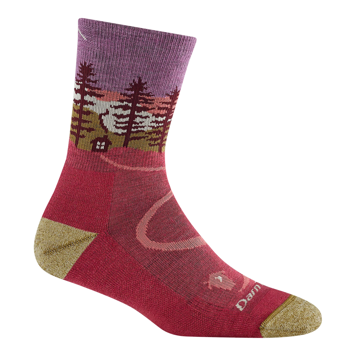 Darn Tough Northwoods Cushioned Midweight Hiking Micro Crew Sock Women's 5013