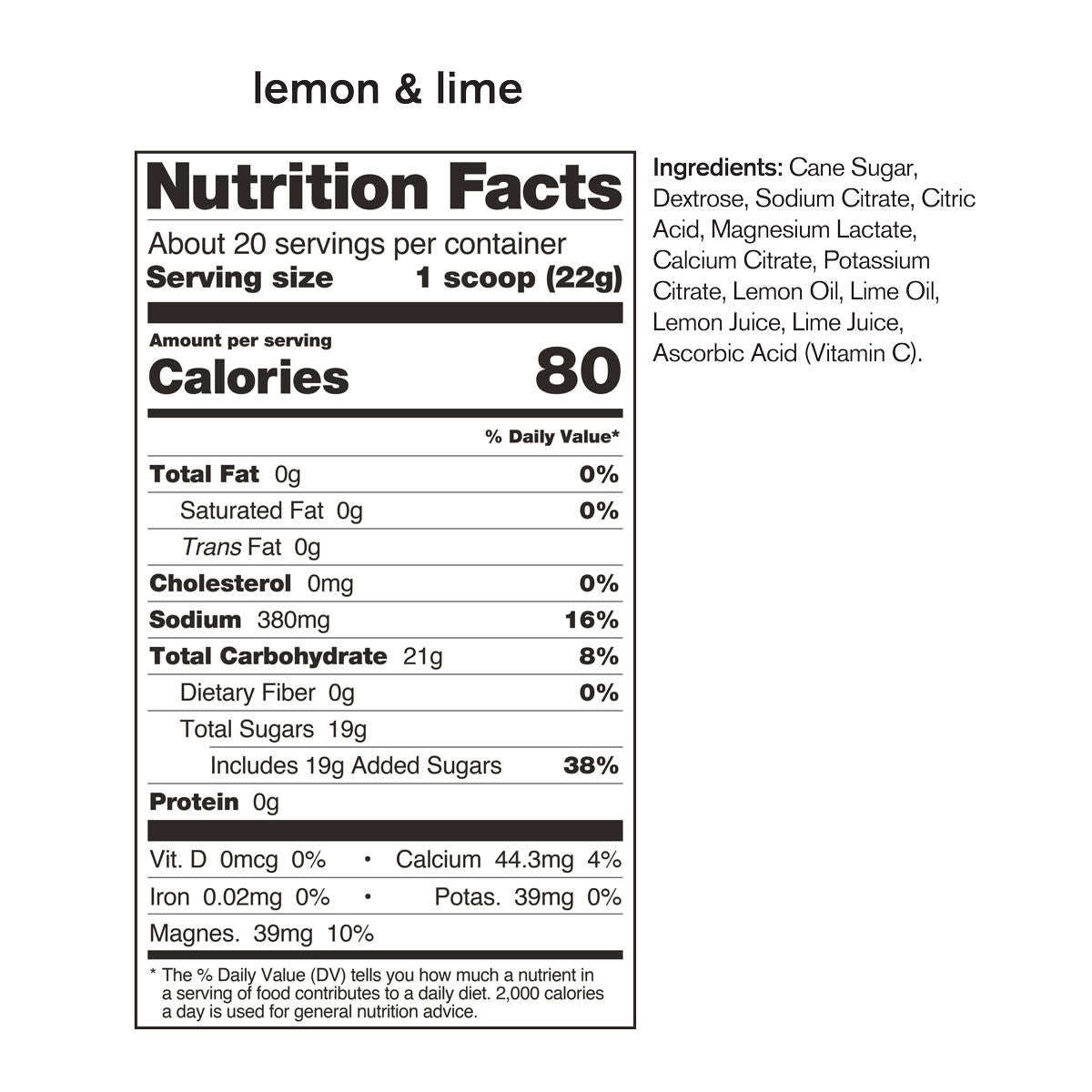 Skratch Labs Sport Hydration Drink Mix, 440g
