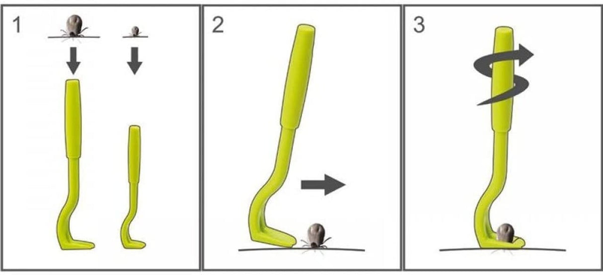 Tick Twister (3pk) With Belt Clip