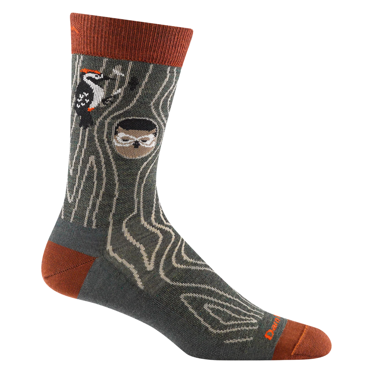 Darn Tough Woody Crew Lightweight Sock Men's 6111