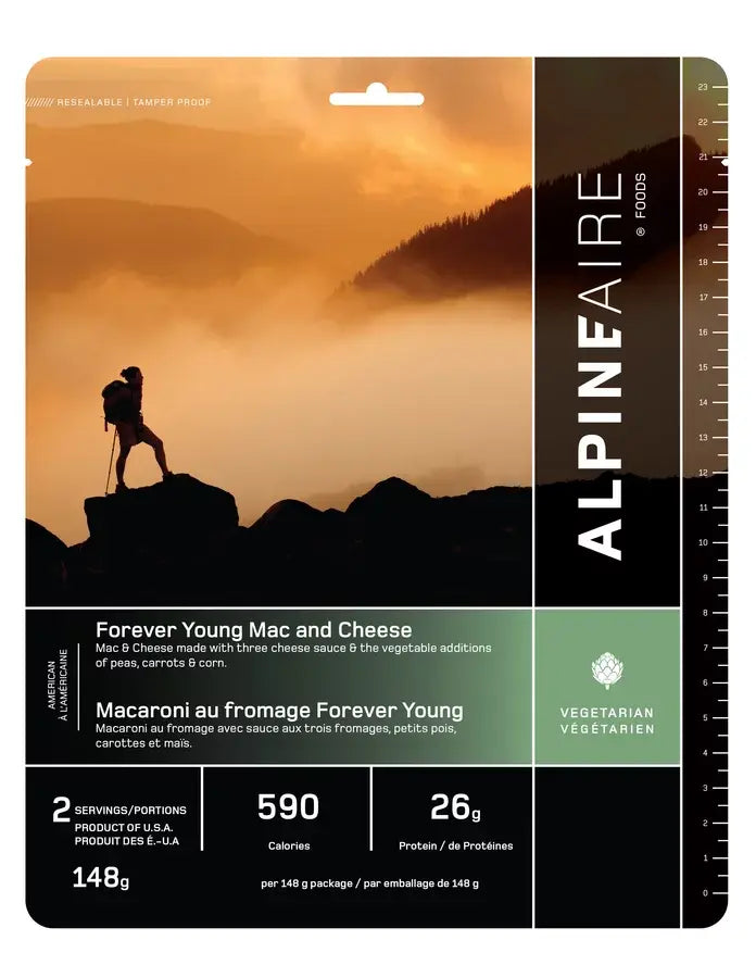 AlpineAire Forever Young Mac & Cheese - Two Servings