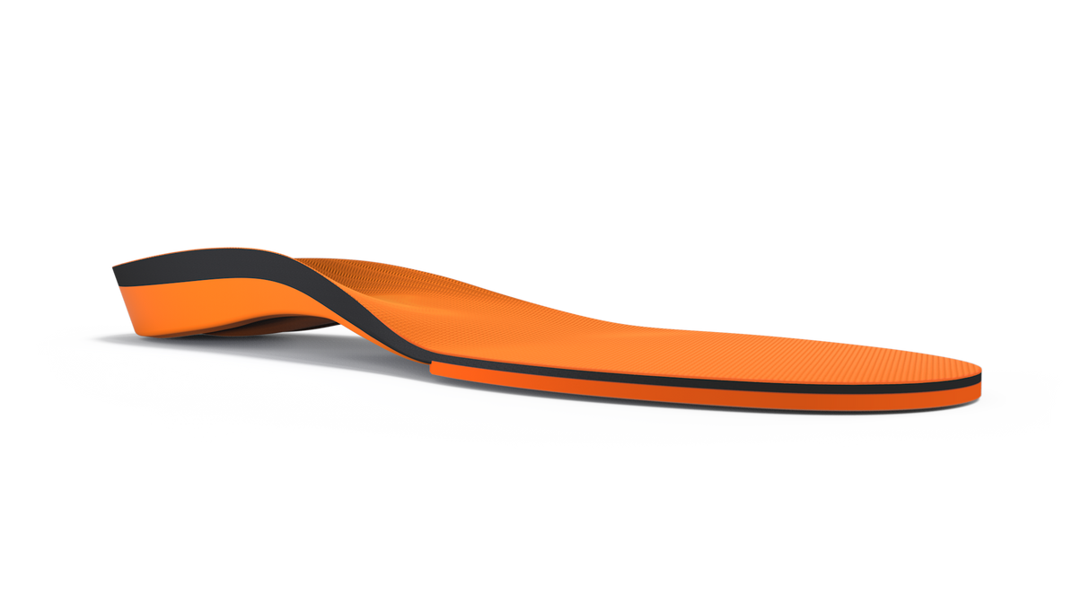 Superfeet All-Purpose High Impact Support Medium Arch Insoles (Orange)