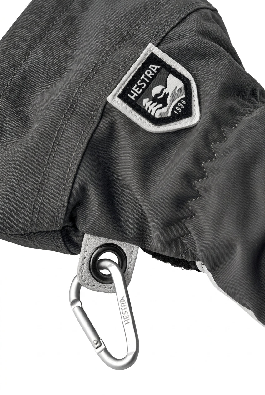 Hestra Leather Heli Ski 3-Finger Mitt