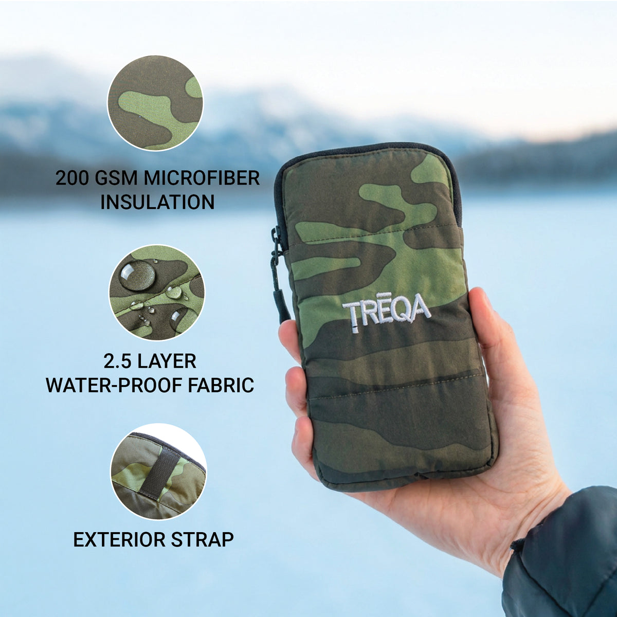 Treqa Insulated Thermal Arctic Phone Case