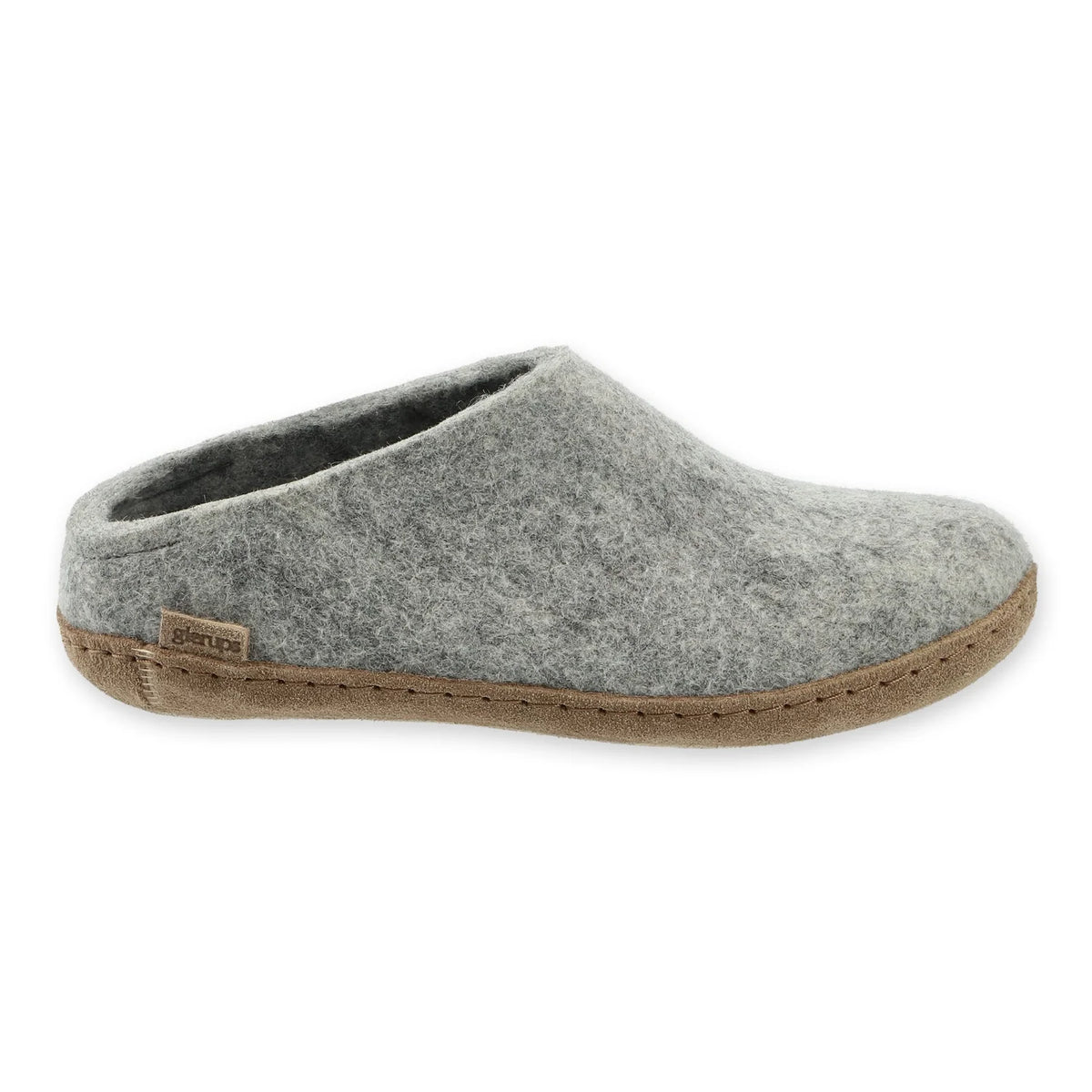 Glerups Felt Slipper With Leather Sole