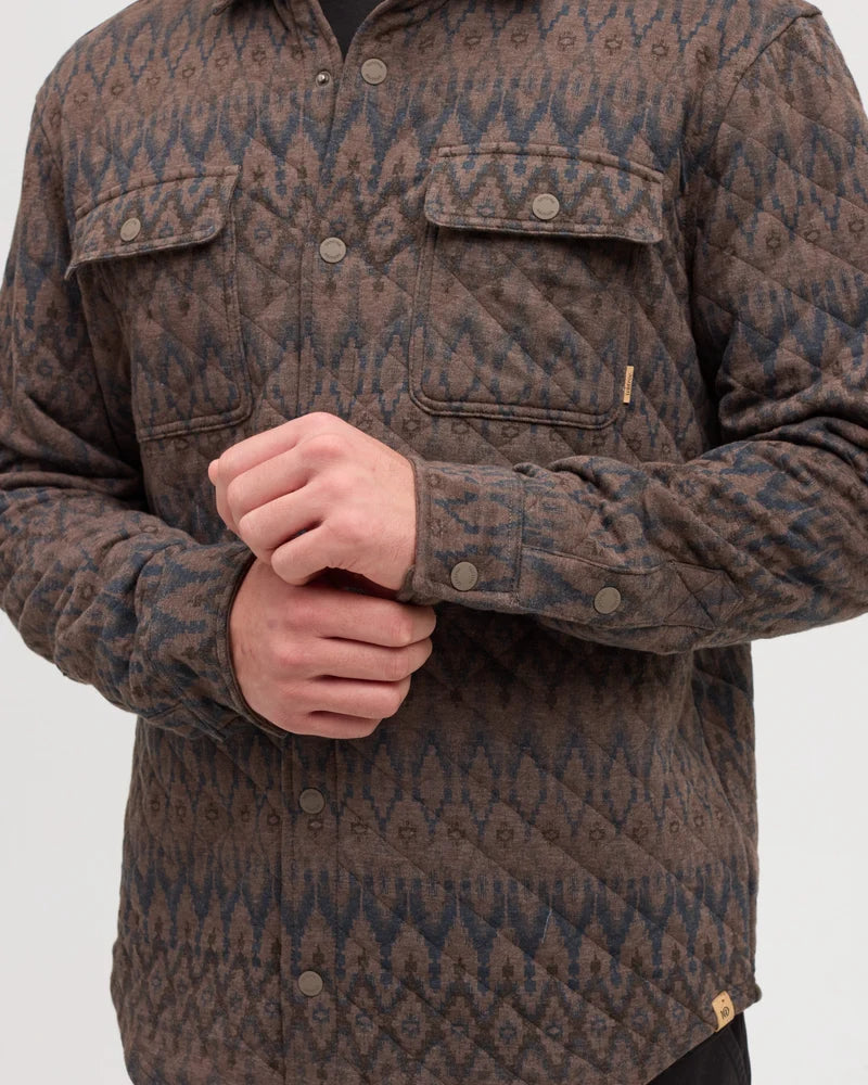 Tentree Quilted Colville Shacket Men's