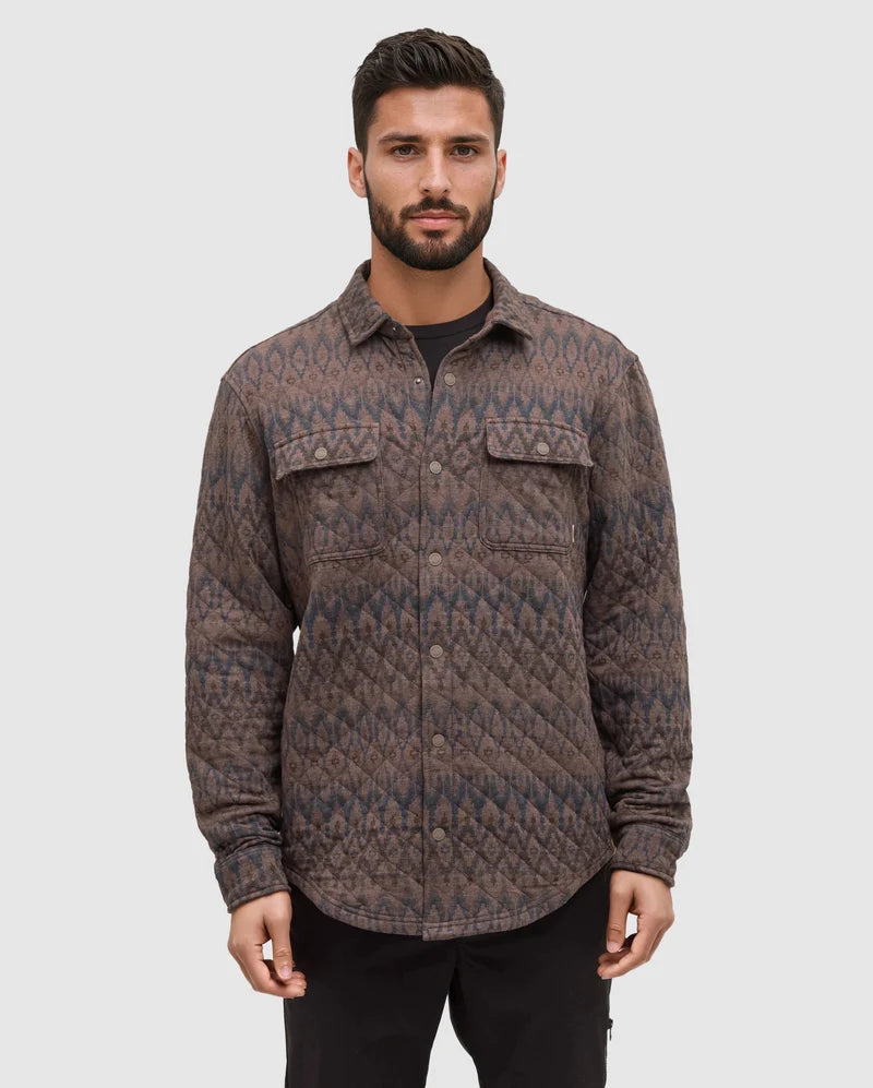 Tentree Quilted Colville Shacket Men's