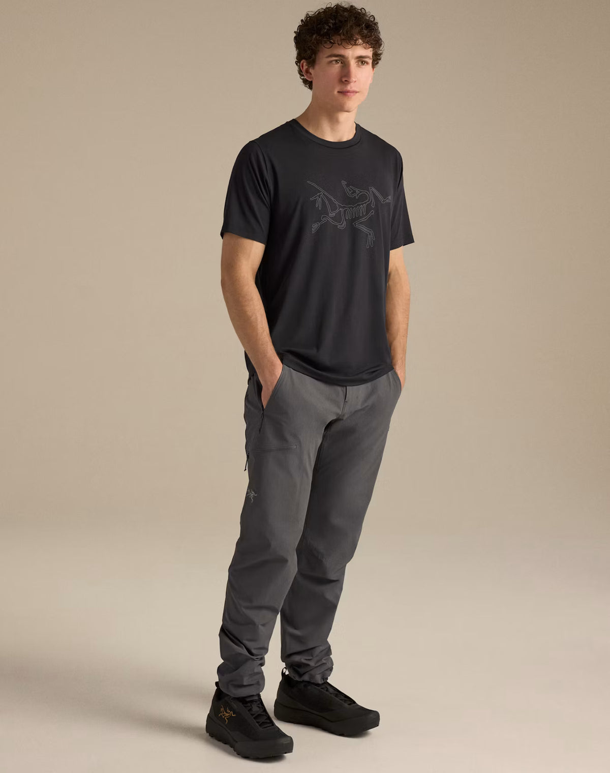 T-shirt à manches courtes Cormac Logo pour hommes Arc'teryx