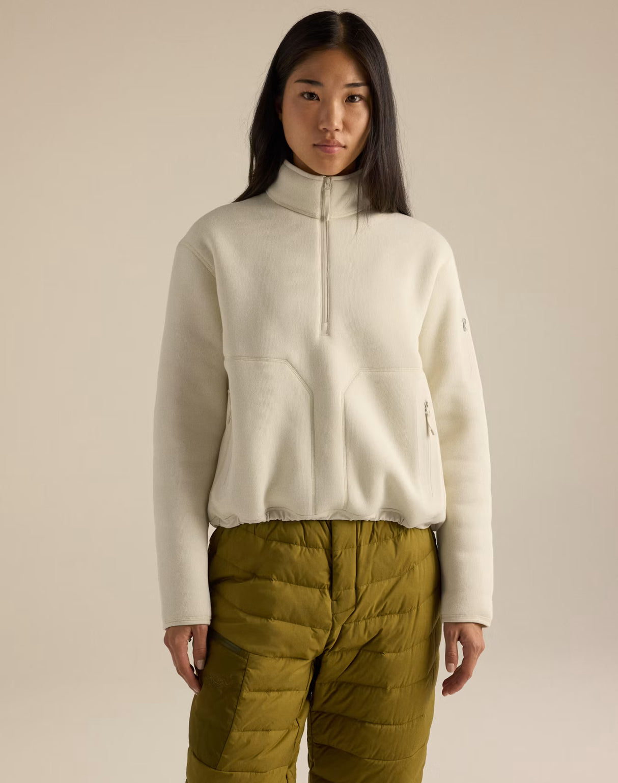 Arc'teryx Covert Crop 1/2 Zip Neck Women's