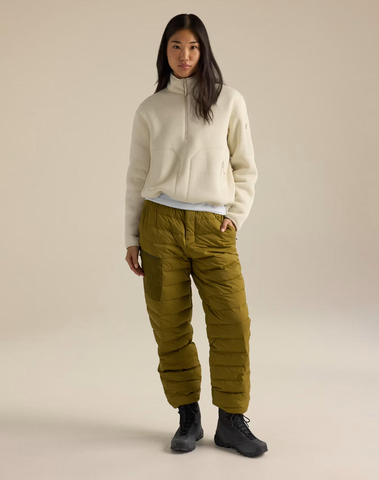 Arc'teryx Covert Crop 1/2 Zip Neck Women's