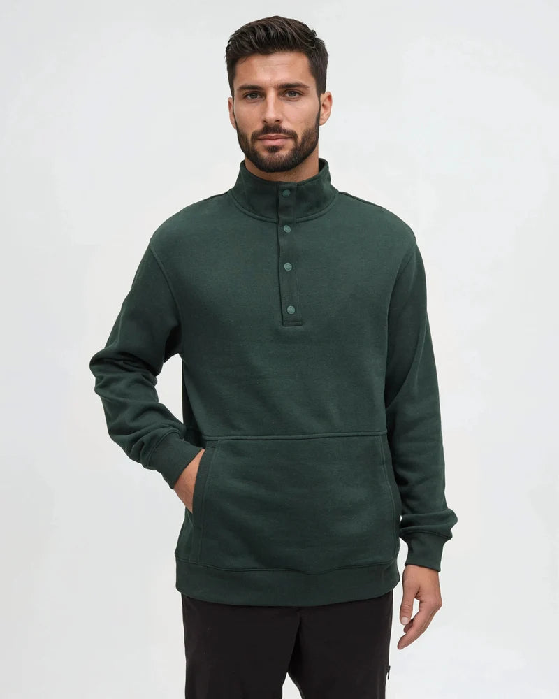 Tentree Howson 1/4 Snap Sweatshirt Men's