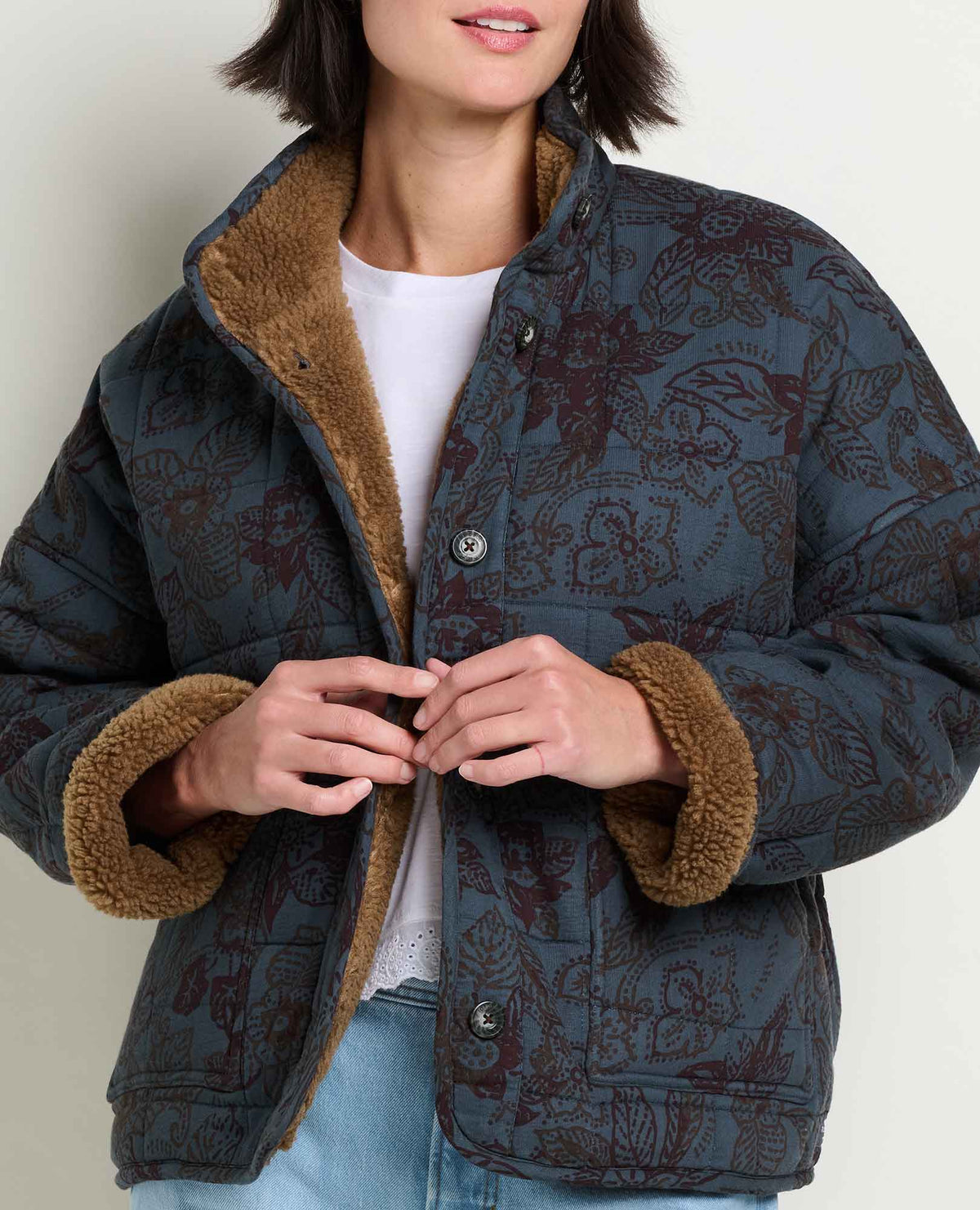 Toad & Co. Manzana Quilted Sherpa Jacket Women's