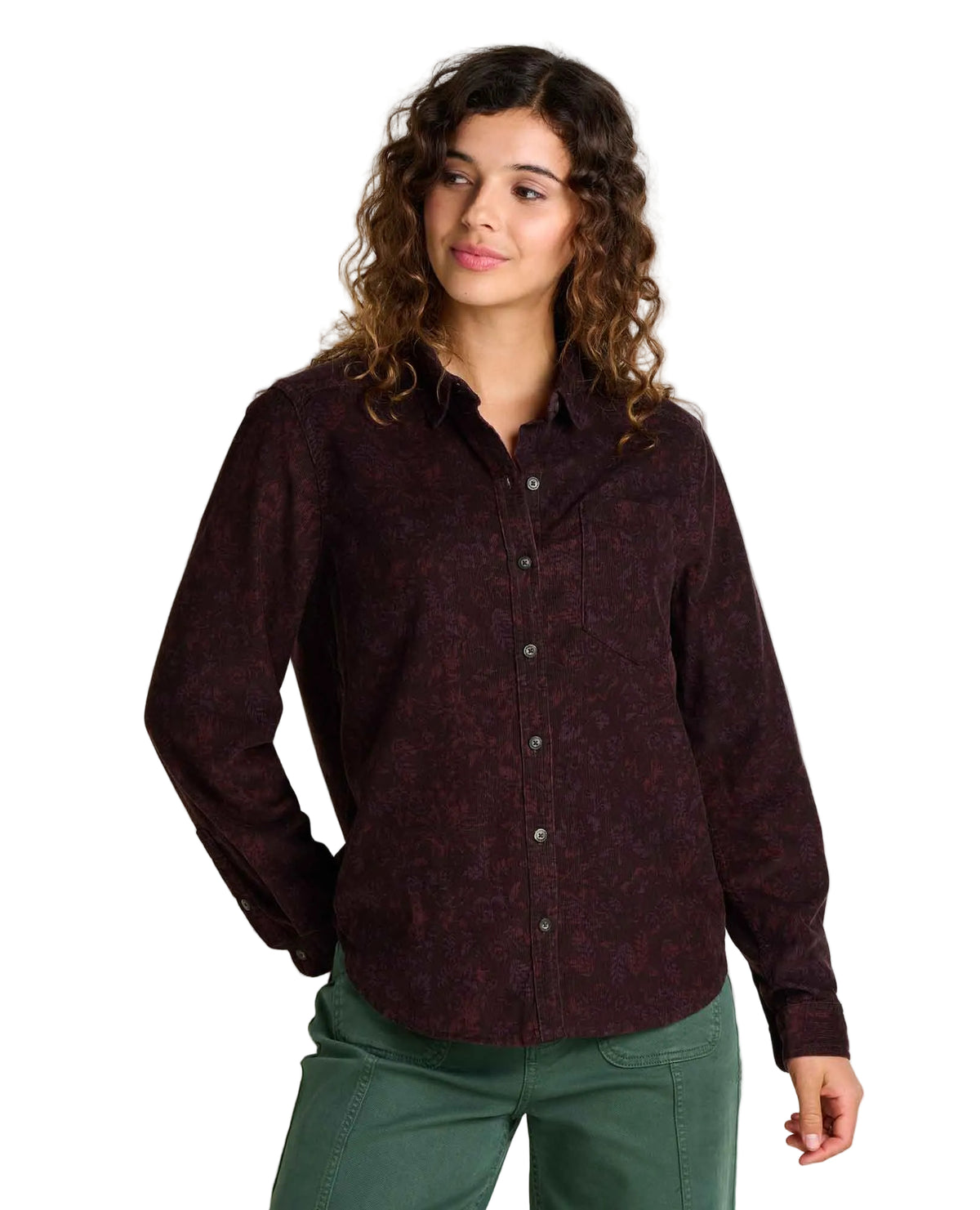 Toad & Co. Cattail Cord Long Sleeve Shirt Women's