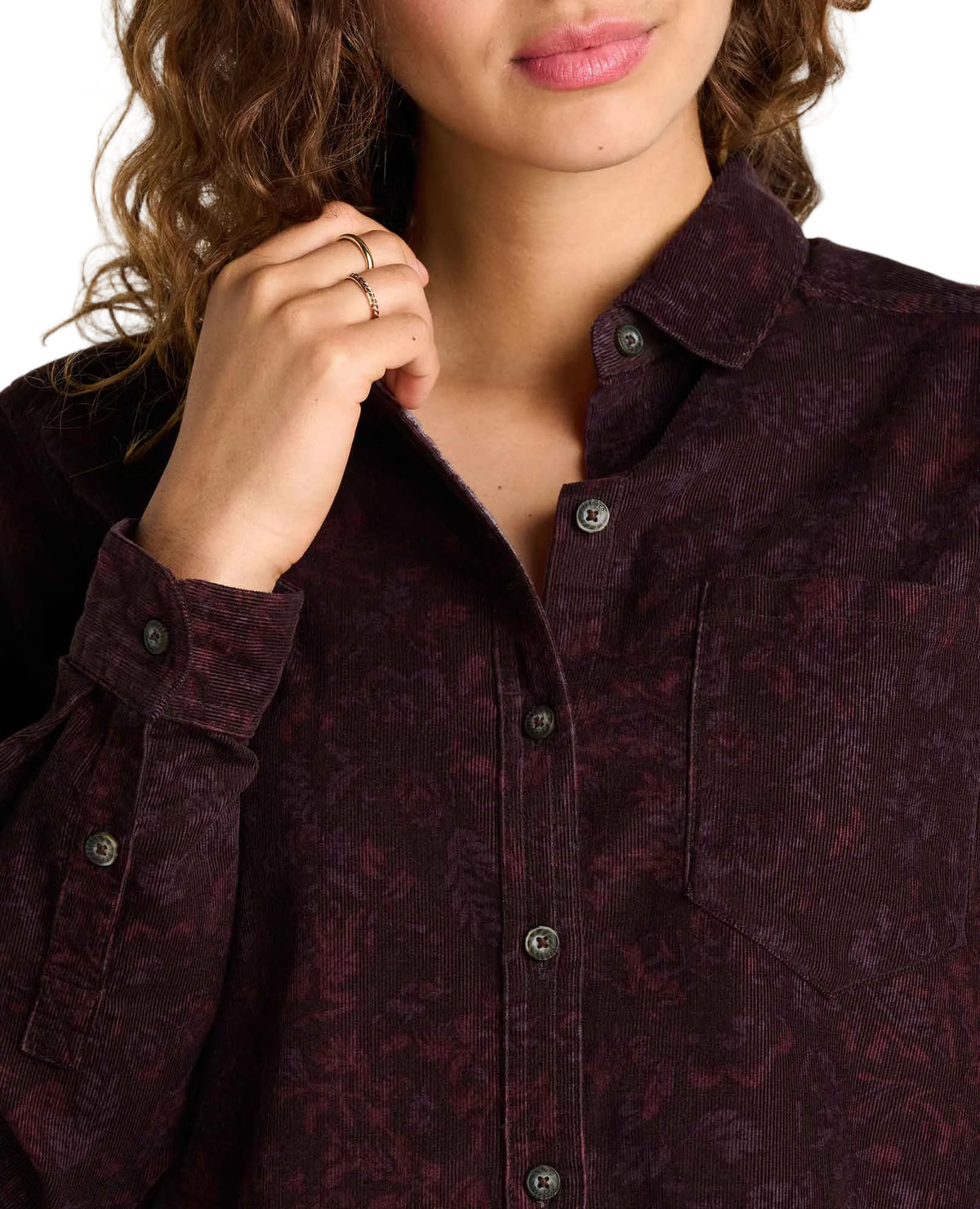 Toad & Co. Cattail Cord Long Sleeve Shirt Women's