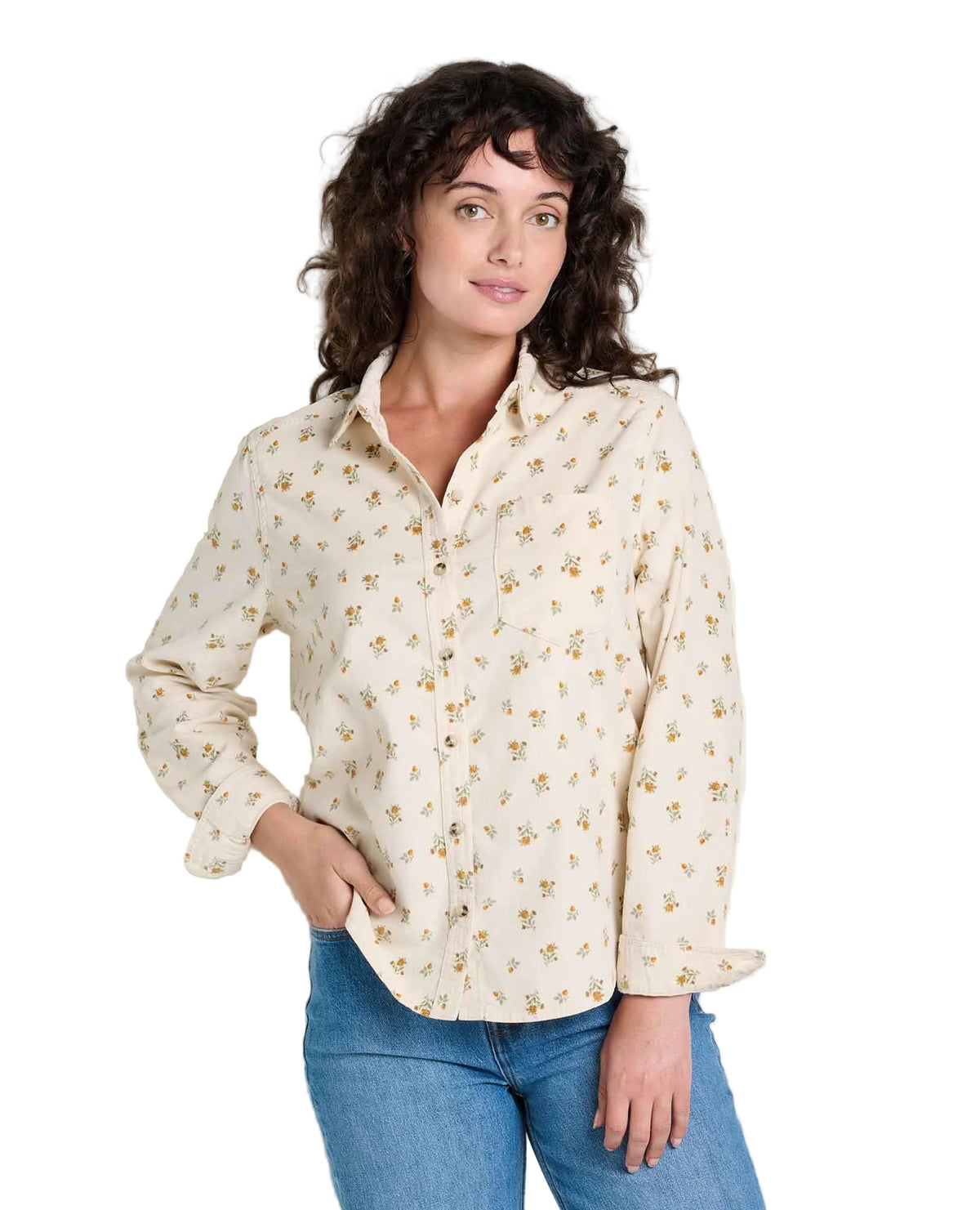 Toad & Co. Cattail Cord Long Sleeve Shirt Women's