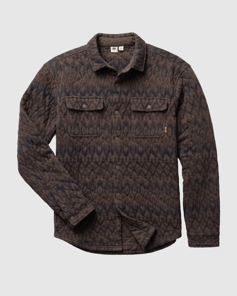Tentree Quilted Colville Shacket Men's