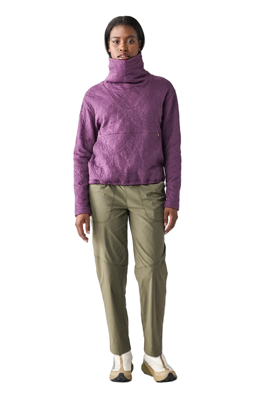 Indyeva Relevo Cowl Neck Sweater Women's