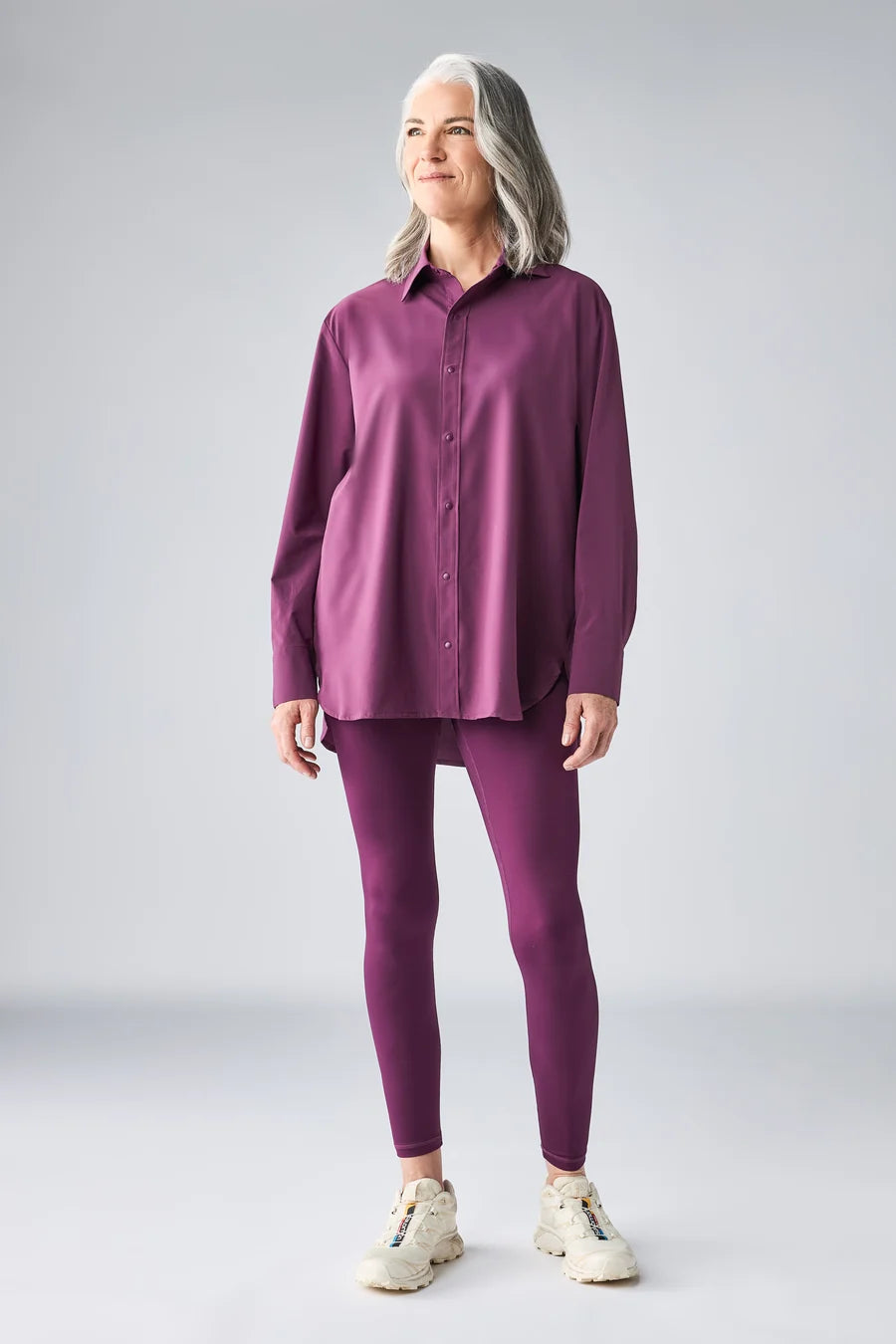 Indyeva Breezy II Long Sleeve Button Up Shirt Women's