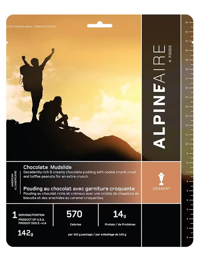 AlpineAire Chocolate Mudslide - Single Serving