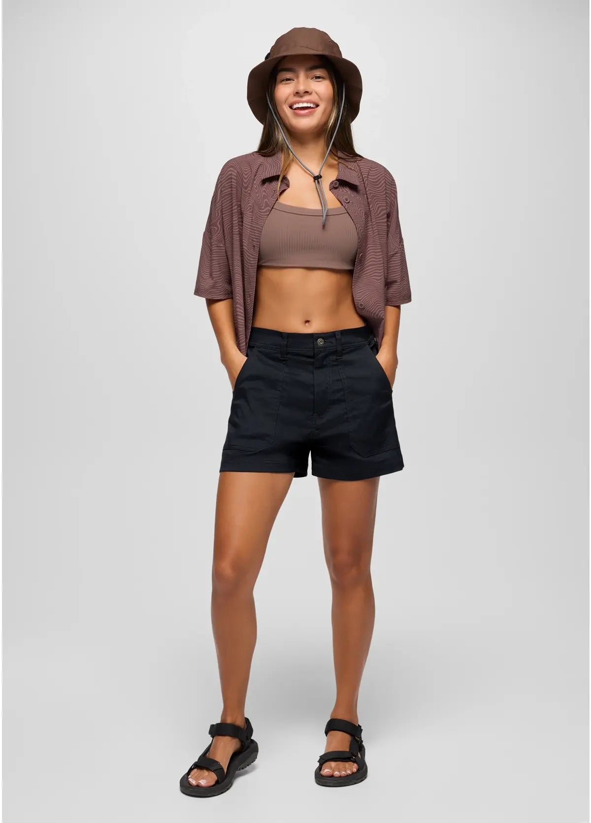 Prana Stretch Zion 5" Cargo Short Women's