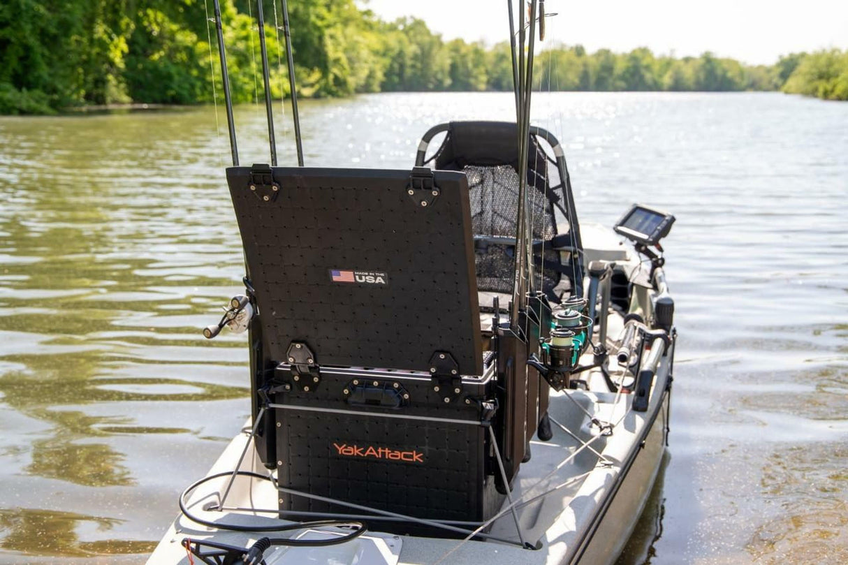 YakAttack BlackPak Pro 16" x 16" Kayak Fishing Crate