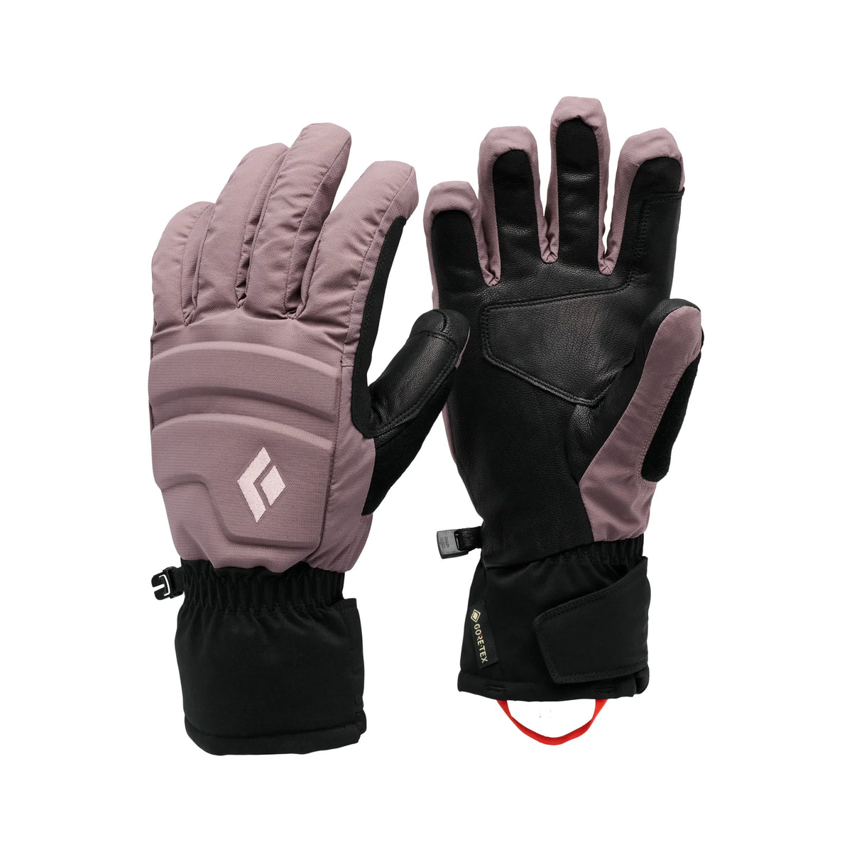 Black Diamond Recon Gloves Women's - Dark Mauve-Black