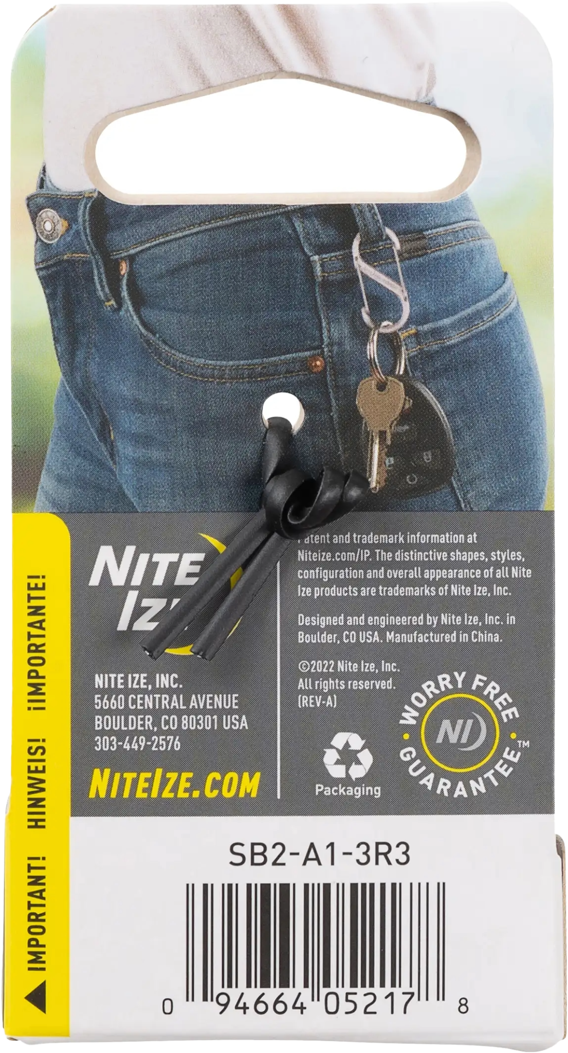 Nite Ize S-Biner #2 Stainless Steel 3-Pack