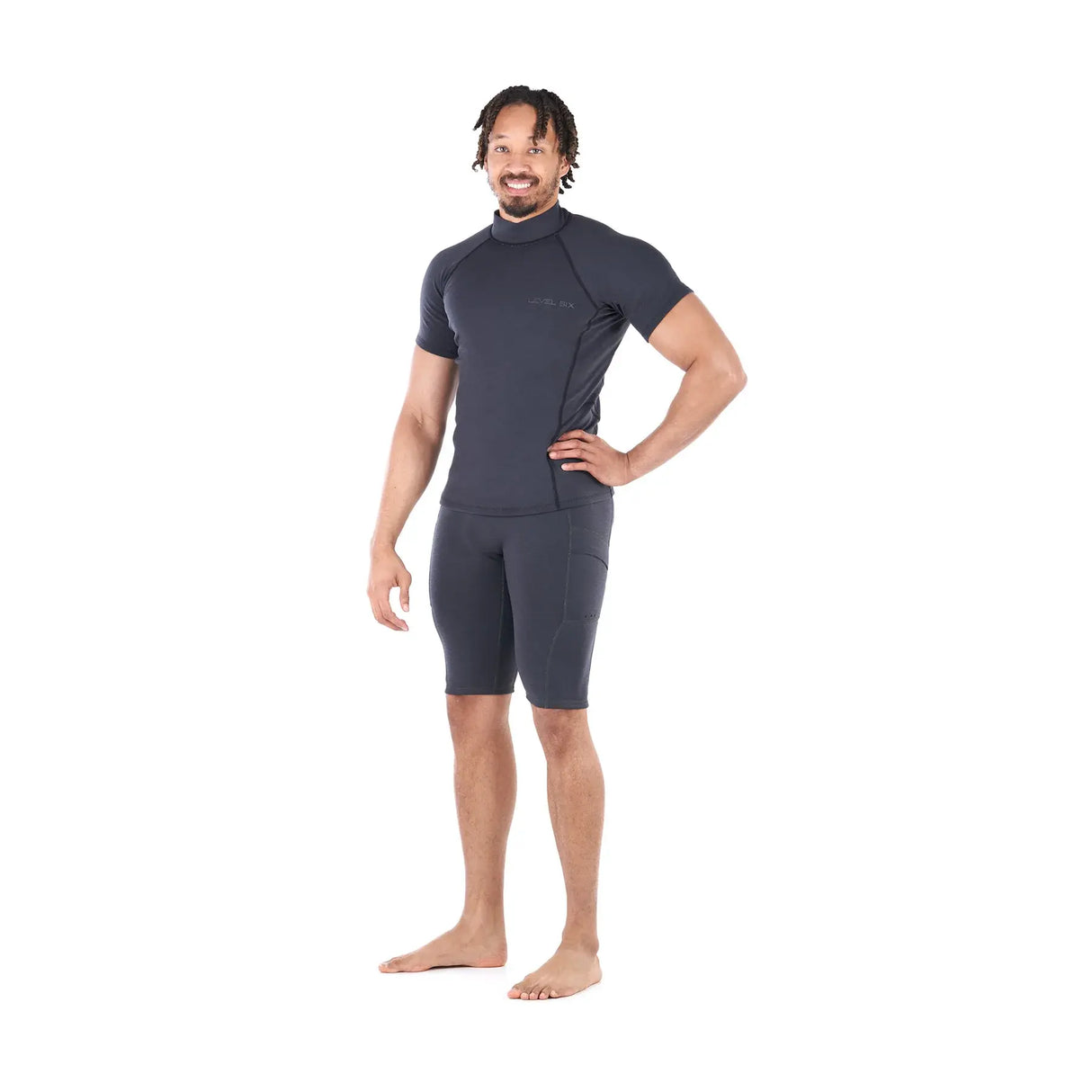 Level Six Jericho Short Sleeve Neoprene Rashguard Men's