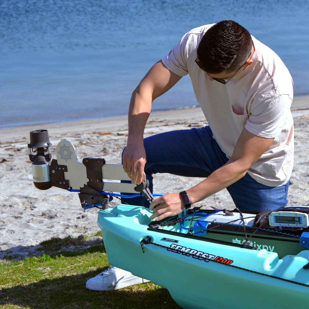 Bixpy Universal Versa Rudder With V-Arm Steering