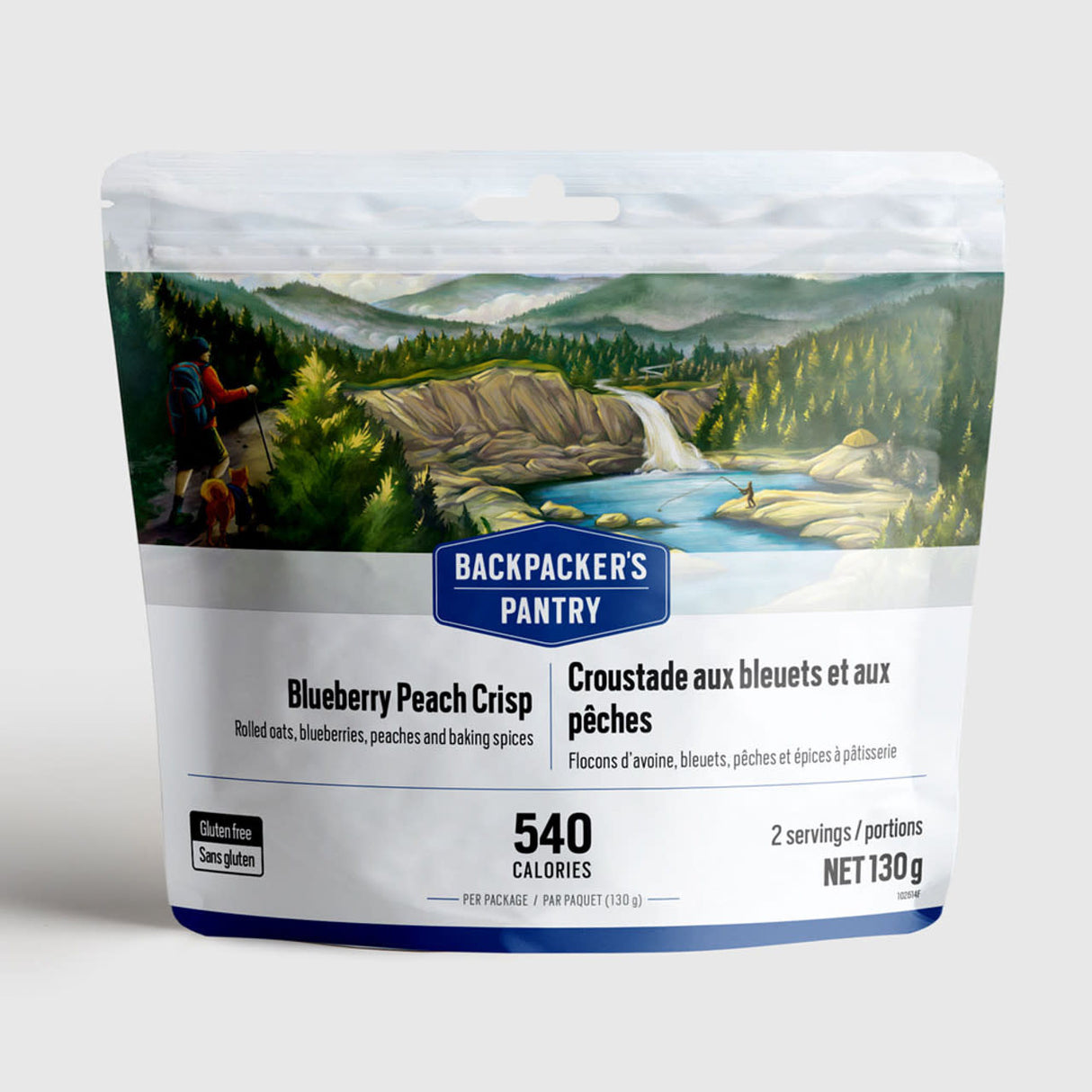 Backpackers Pantry Blueberry Peach Crisp - Two Servings