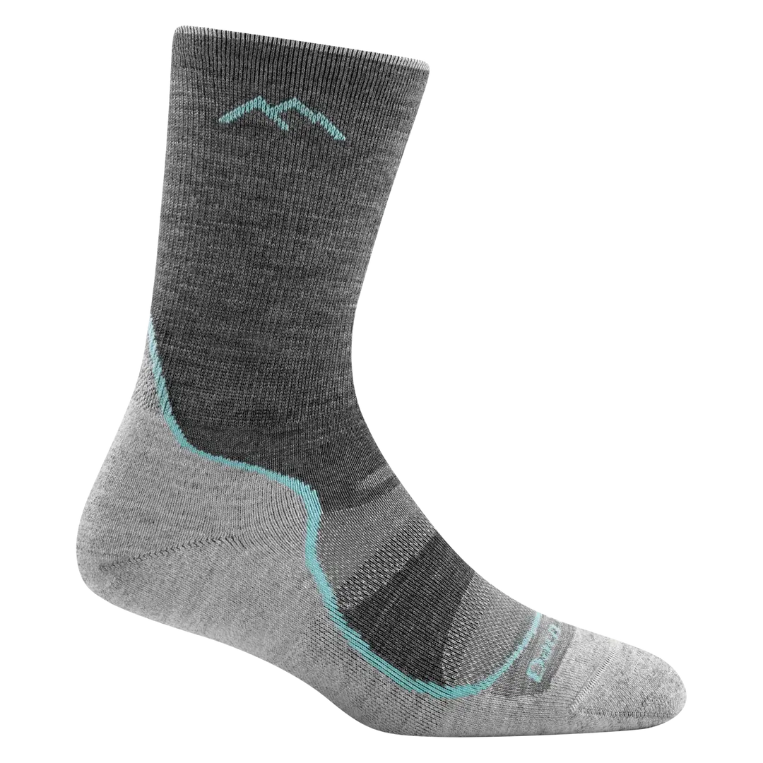 Darn Tough Light Hiker Cushioned Lightweight Hiking Micro Crew Sock Women's 1967