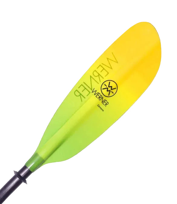 Werner Camano 2pc Straight Shaft Kayak Paddle