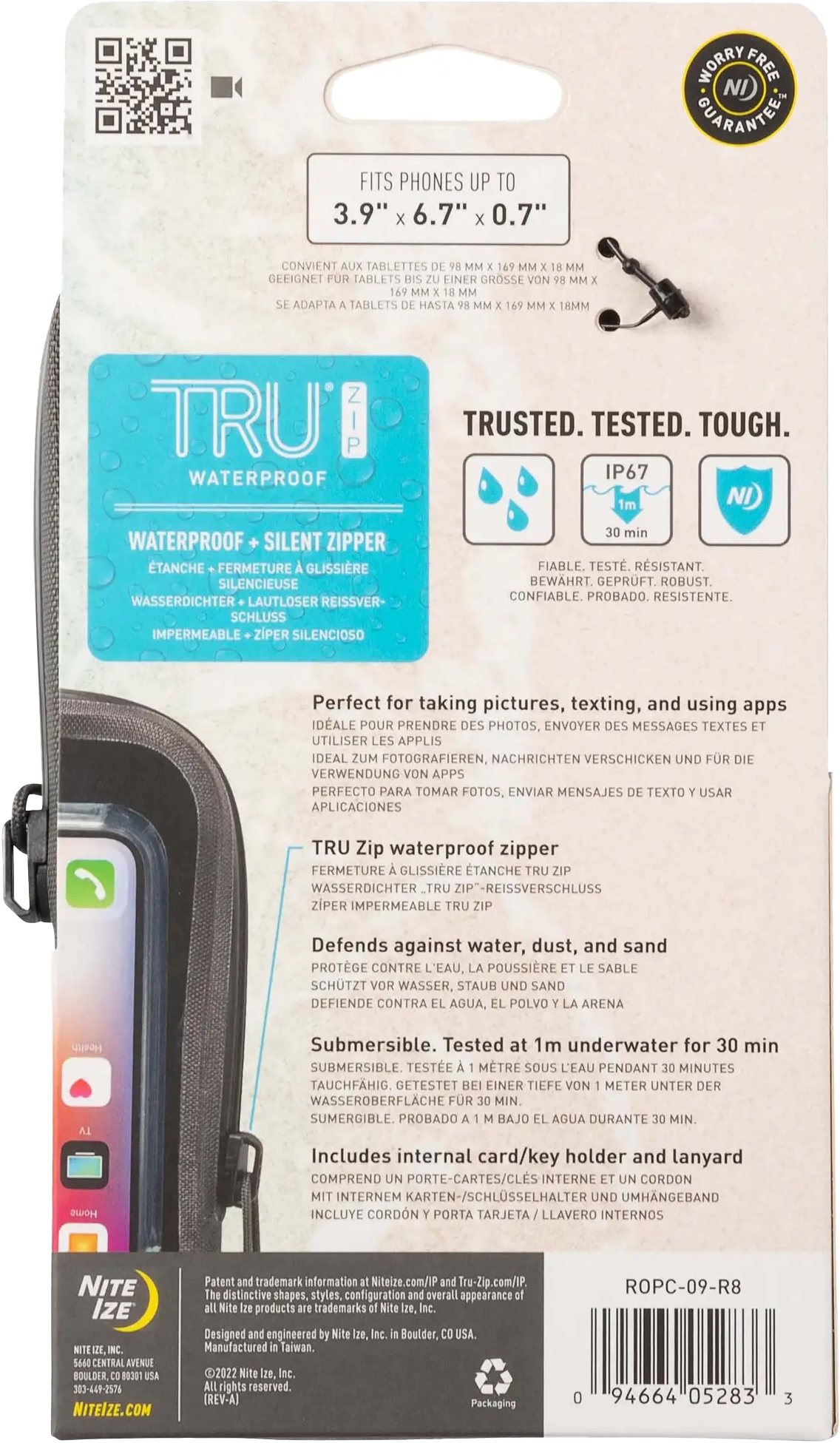 Nite Ize Runoff Waterproof Phone Case