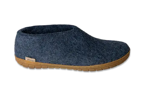 Glerups Felt Shoe With Rubber Sole