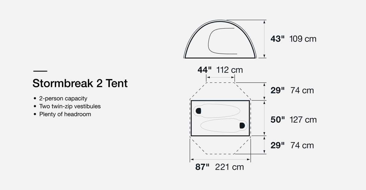 The North Face Stormbreak 2 Tent