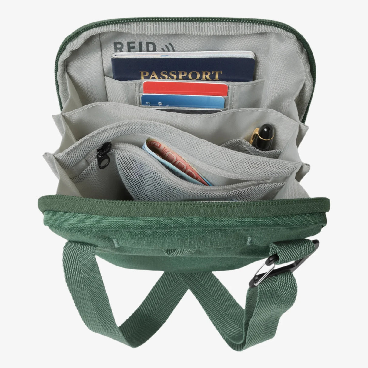 Eagle Creek Stash RFID Crossbody Bag, Grass Green