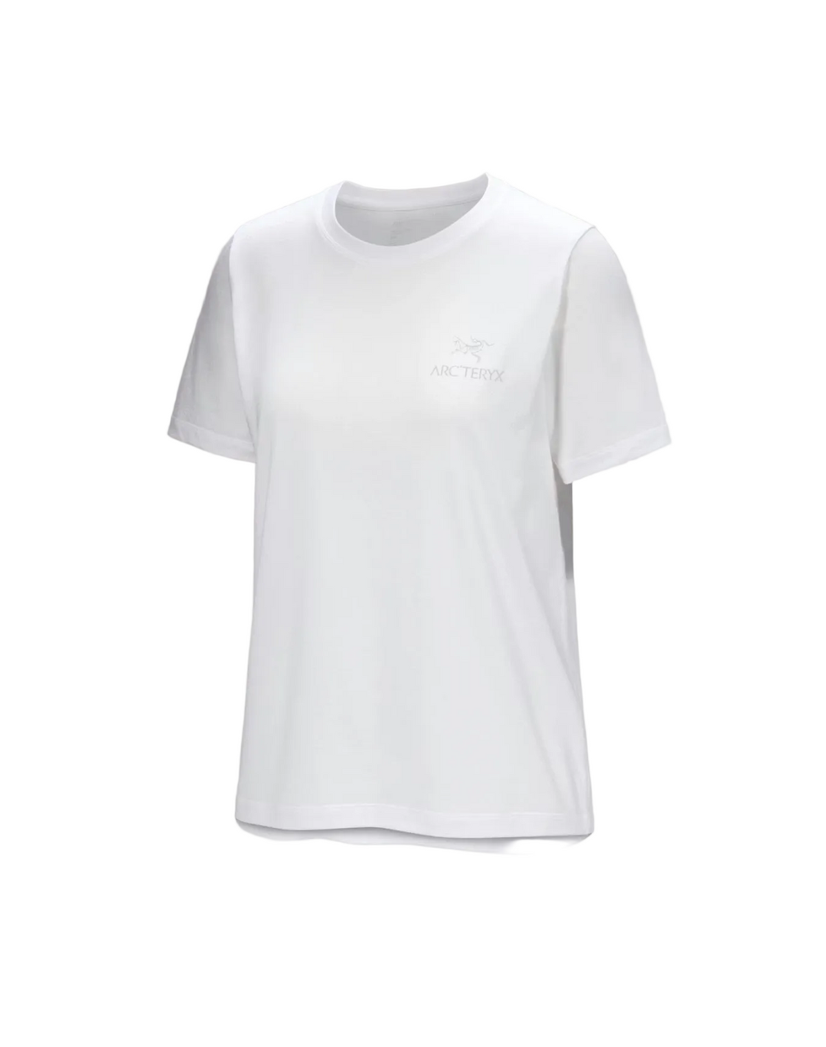 F25-X000009502-Kragg-SL-Cotton-Emblem-Crew-Shirt-SS-White-Light-Women-s