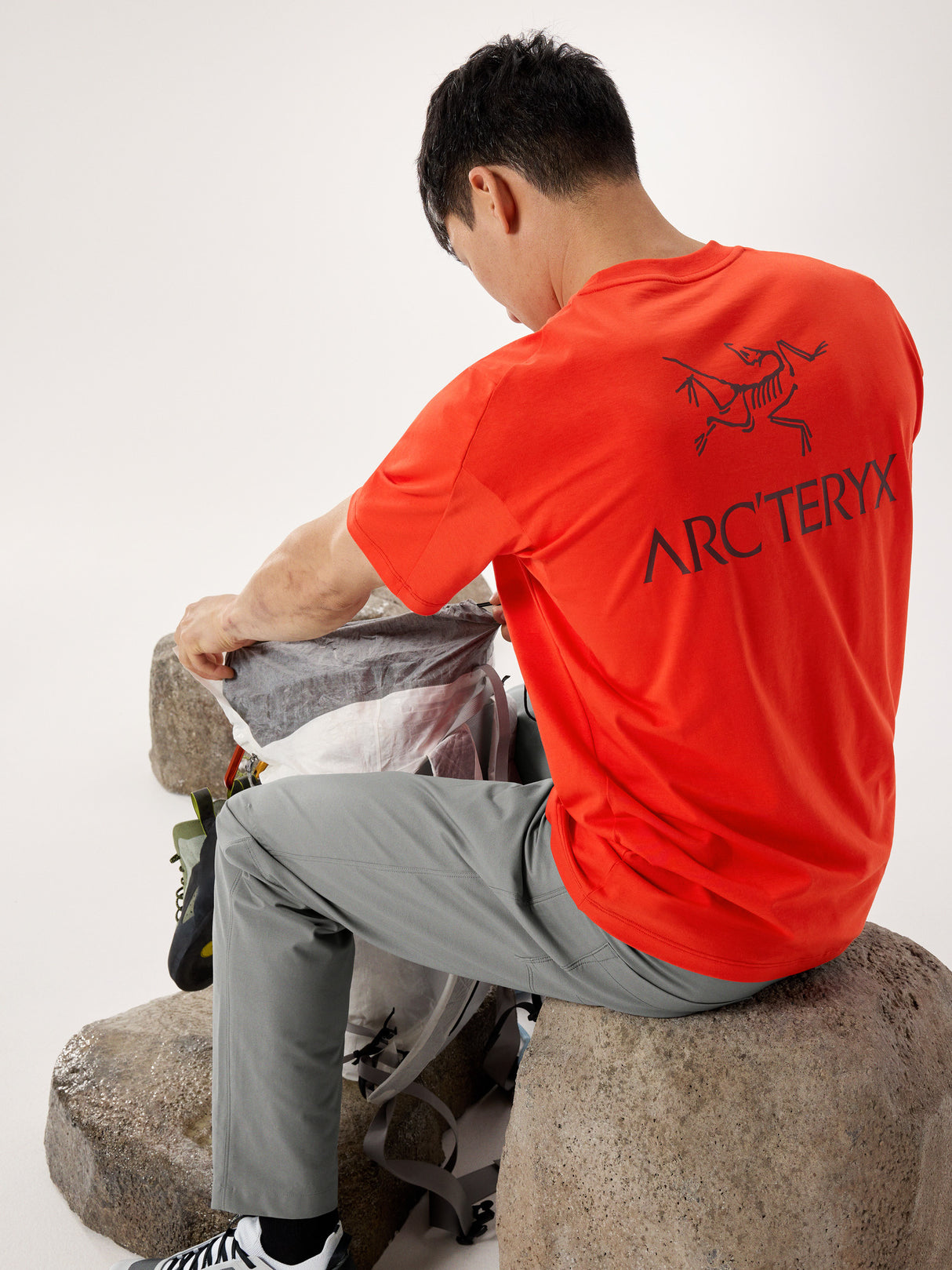 Arc'teryx SL Cotton Bird Word SS Men's