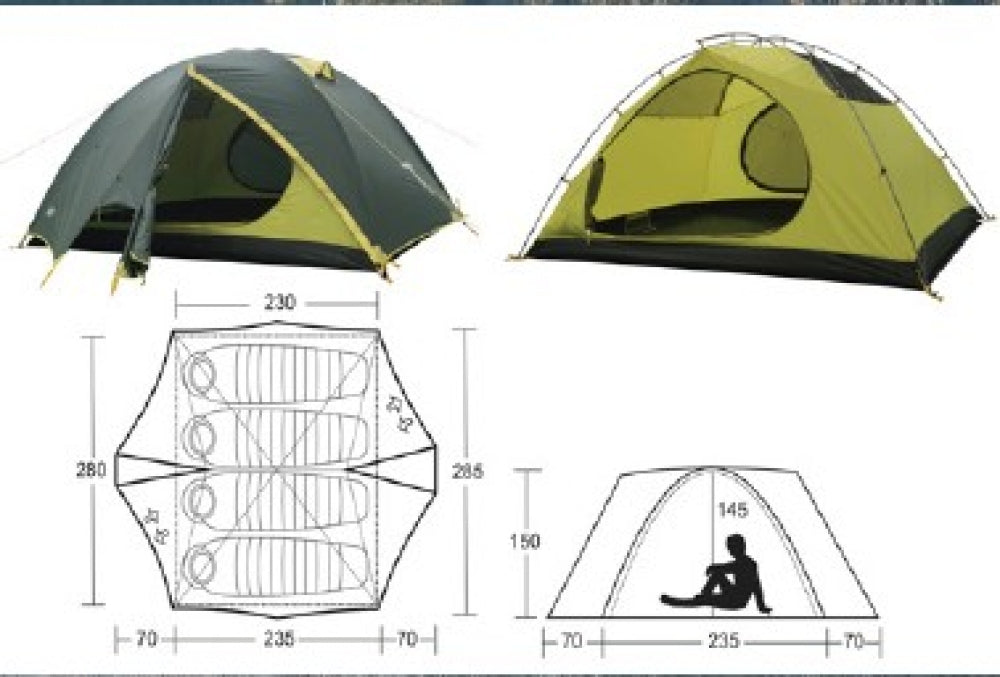 Treqa Outfitter 4 Tent