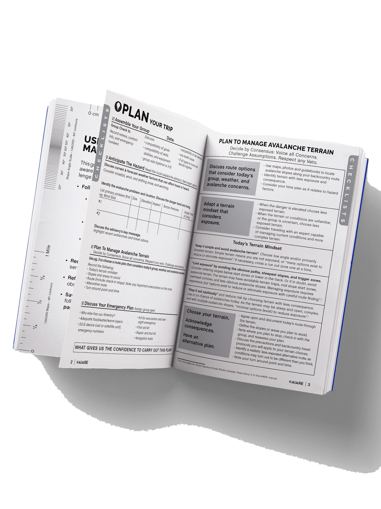 Backcountry Access AIARE Decision-Making Guide Field Book