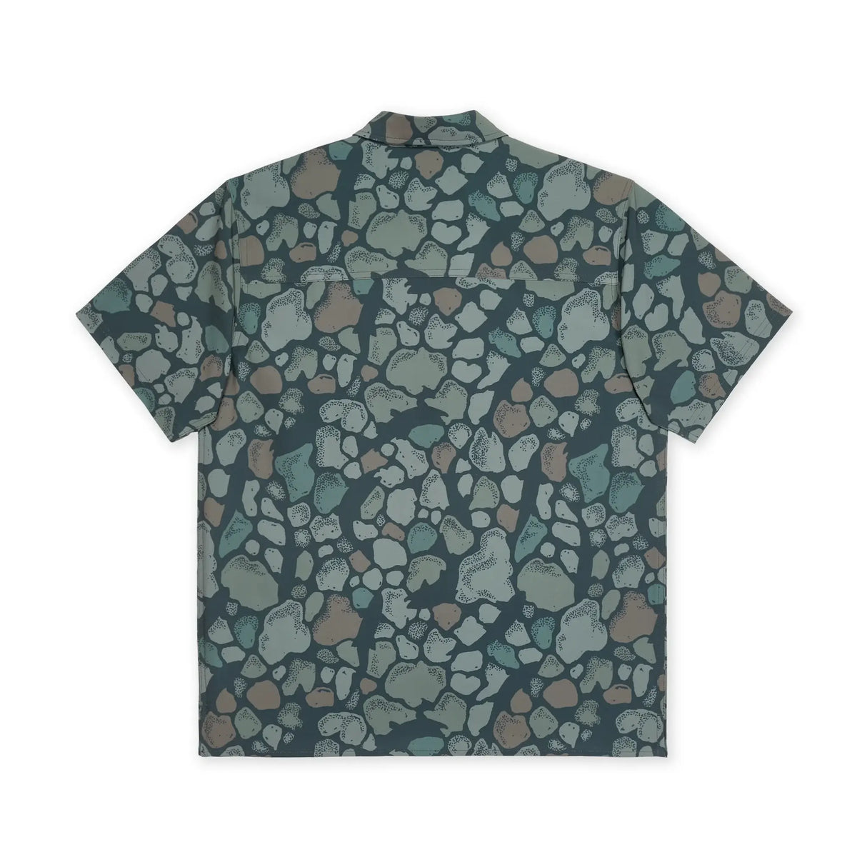 Hooke River Camo Short Sleeve Button Up Shirt Men's