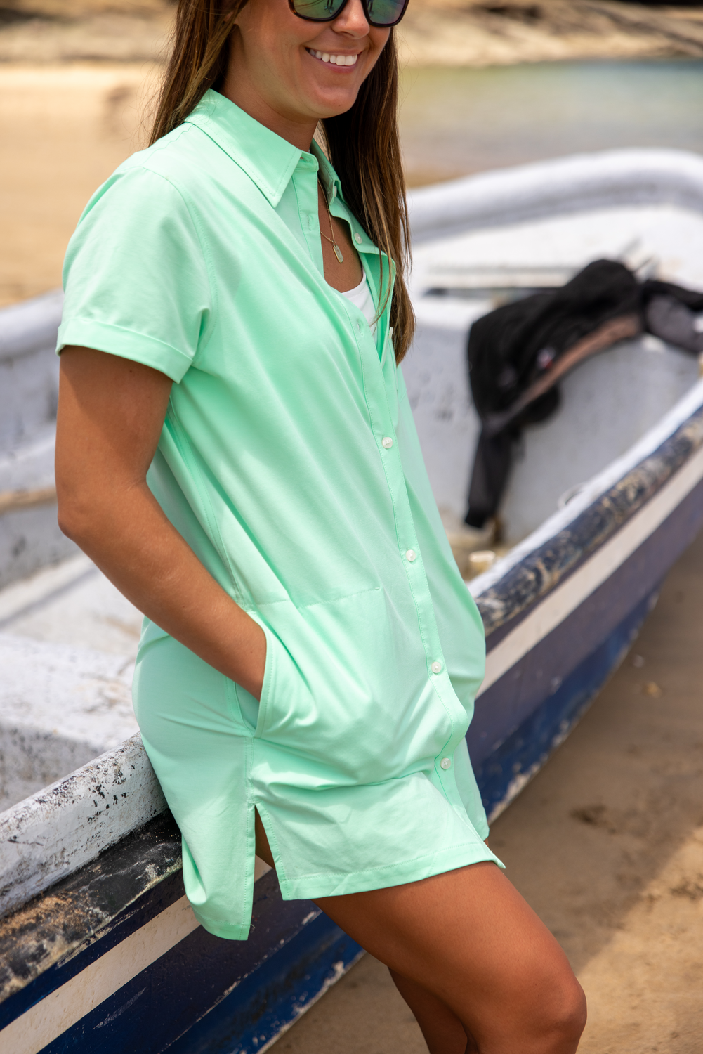 Huk Kona Stretch Cover Up Dress