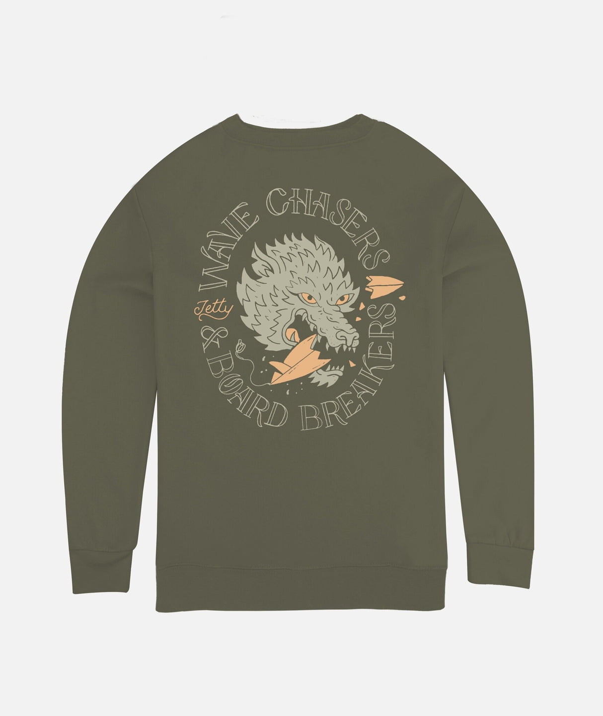 Jetty Breakers Crewneck Sweatshirt Men's