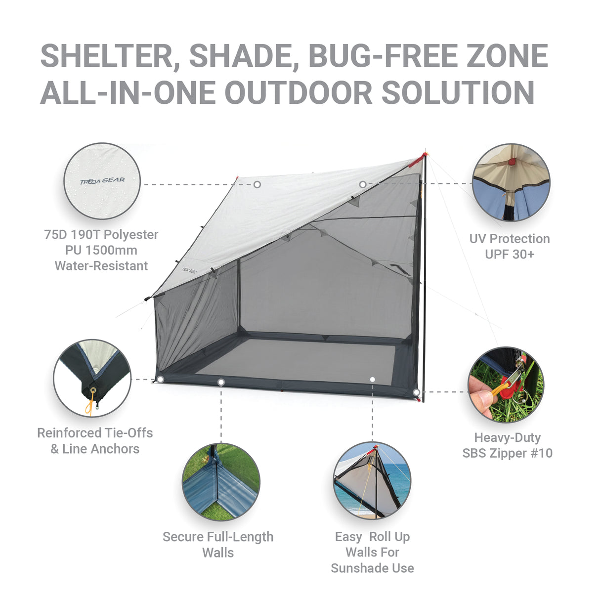 Treqa Bug Shelter - Large